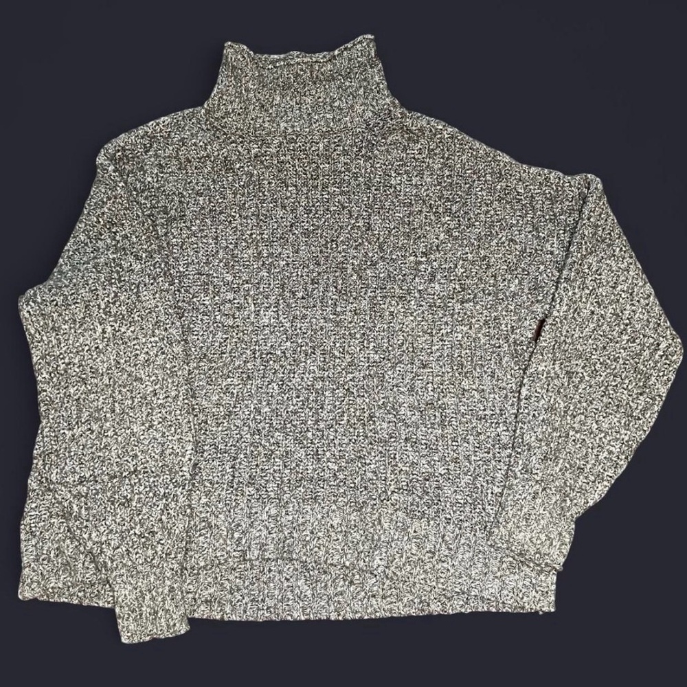 American Eagle Outfitters Charcoal Knit Pullover